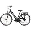 Rower trekkingowy INDIANA X-Road 3.0 D17 28 cali damski Czarno-fioletowy Rozmiar ramy [cal] 17