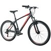 Rower górski MTB INDIANA X-Pulser 1.6 M19 26 cali męski Czarno-czerwony