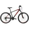 Rower górski MTB INDIANA X-Pulser 1.6 M19 26 cali męski Czarno-czerwony Przerzutka tylna marka Shimano