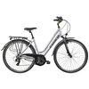 Rower trekkingowy INDIANA X-Road 1.0 D19 28 cali damski Srebrno-czarny Rama Aluminiowa