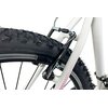 Rower górski MTB INDIANA X-Pulser 1.6 D19 26 cali damski Biało-różowy Wyposażenie Dzwonek