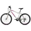 Rower górski MTB INDIANA X-Pulser 1.6 D19 26 cali damski Biało-różowy Przerzutka przednia marka Shimano