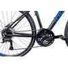 Rower crossowy INDIANA X-Cross 3.0 M17 męski Czarno-niebieski Waga [kg] 15.6