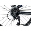 Rower crossowy INDIANA X-Cross 3.0 M17 męski Czarno-niebieski Gwarancja na ramę 24 miesiące