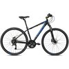 Rower crossowy INDIANA X-Cross 3.0 M17 męski Czarno-niebieski Rozmiar koła [cal] 28