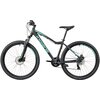 Rower górski MTB INDIANA X-Pulser 2.7 D17 27.5 cala damski Czarno-miętowy Przerzutka przednia marka Shimano