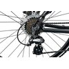 Rower crossowy INDIANA X-Cross 2.0 M17 męski Czarno-czerwony Waga z opakowaniem [kg] 17.01