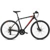 Rower crossowy INDIANA X-Cross 2.0 M17 męski Czarno-czerwony Rozmiar koła [cal] 28