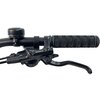 Rower crossowy INDIANA X-Cross 3.0 D17 damski Czarno-turkusowy Hamulec tylny marka Shimano