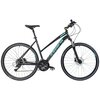 Rower crossowy INDIANA X-Cross 3.0 M19 damski Czarno-turkusowy Rozmiar koła [cal] 28