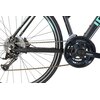 Rower crossowy INDIANA X-Cross 3.0 D21 damski Czarno-turkusowy Hamulec przedni typ Tarczowy hydrauliczny