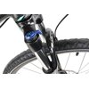 Rower crossowy INDIANA X-Cross 3.0 D21 damski Czarno-turkusowy Hamulec tylny marka Shimano