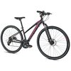 Rower crossowy INDIANA X-Cross 2.0 D15 damski Czarno-różowy