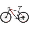 Rower górski MTB INDIANA X-Pulser 2.9 M19 29 cali męski Czarno-czerwony Amortyzator przód typ XCE28-DS