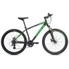 Rower górski MTB INDIANA X-Pulser 2.6 M19 26 cali męski Czarno-zielony Przerzutka tylna marka Shimano