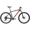 Rower górski MTB INDIANA X-Pulser 2.9 M21 29 cali męski Czarno-czerwony Przerzutka tylna marka Shimano CUES