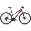 Rower crossowy INDIANA X-Cross 2.0 D19 damski Czarno-różowy Rozmiar koła [cal] 28