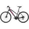 Rower crossowy INDIANA X-Cross 2.0 D19 damski Czarno-różowy Wzrost [cm] 174 - 180