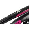 Rower crossowy INDIANA X-Cross 2.0 D19 damski Czarno-różowy Przeznaczony Dla kobiety