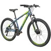 Rower górski MTB INDIANA X-Pulser 3.6 M15 26 cali męski Grafitowo-limonkowy