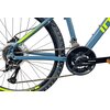Rower górski MTB INDIANA X-Pulser 3.6 M15 26 cali męski Grafitowo-limonkowy Amortyzator przód typ CH-389 1" 1/8