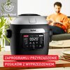 Multicooker TEFAL Actifry MY741CF0 z mieszadłem do żywności oraz funkcjonalnością AirFryera Moc [W] 1334