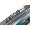 Rower crossowy INDIANA X-Cross 5.0 D17 28 cali damski Srebrno-błękitny Wyposażenie Dzwonek