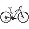 Rower crossowy INDIANA X-Cross 4.0 D21 damski Ciemnoszary Rozmiar koła [cal] 28