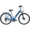 Rower elektryczny INDIANA E-Trekking 3.0 D18 28 cali Błękitny Rama Aluminiowa, 18"