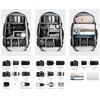 Plecak K&F CONCEPT Camera Backpack Czarno-szary Przegrody wewnętrzne Tak