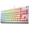 Klawiatura STEELSERIES Apex 3 TKL US Biały Układ klawiszy US