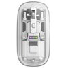 Mysz MARVO Prism B10 Biało-przezroczysty