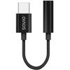 Adapter USB-C - Jack 3.5mm SAVIO AK-74 Czarny