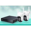 Kamera BOTSLAB W312 Wewnętrzna, Wi-Fi, Kamera obrotowa Funkcje Detekcja ruchu,  Alarm dźwiękowy, Alarm świetlny, Dwustronna komunikacja głosowa, System redukcji szumów, Tryb nocny, Współpraca z systemem Amazon Alexa, Współpraca z systemem Google Assistant, Wykrywanie pojazdów, Zaawansowana sztuczna inteligencja, Dwukierunkowy dźwięk, Możliwość zapisu w chmurze, Noktowizja, Podgląd na żywo, Wykrywanie ludzi, Wykrywanie ruchu, Wykrywanie zwierząt