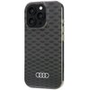 Etui AUDI IML Stitching Pattern MagSafe do Apple iPhone 16 Pro Czarny Model telefonu iPhone 16 Pro
