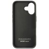 Etui AUDI Carbon Fiber Stripe do Apple iPhone 16 Czarny Seria telefonu iPhone