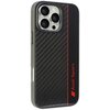 Etui AUDI Carbon Fiber Stripe do Apple iPhone 16 Pro Max Czarny Model telefonu iPhone 16 Pro Max