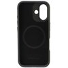 Etui AUDI Genuine Leather MagSafe do Apple iPhone 16 Czarno-czerwony Seria telefonu iPhone