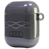 Etui na słuchawki AUDI IML Geometric Pattern do Apple AirPods 1/2 Szary Wodoodporność Nie