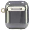 Etui na słuchawki AUDI IML Geometric Pattern do Apple AirPods 1/2 Szary Materiał Poliwęglan