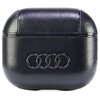 Etui na słuchawki AUDI Leather Big Logo do Apple AirPods 3 gen Czarny