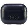 Etui na słuchawki AUDI Leather Big Logo do Apple AirPods Pro 2 gen Czarny