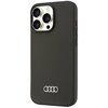 Etui AUDI Silicone Case do Apple iPhone 16 Pro Max Czarny