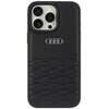 Etui AUDI Synthetic Leather do Apple iPhone 16 Pro Max Czarny