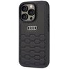 Etui AUDI Synthetic Leather do Apple iPhone 16 Pro Czarny Model telefonu iPhone 16 Pro