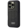 Etui AUDI Synthetic Leather MagSafe do Apple iPhone 16 Pro Czarny Model telefonu iPhone 16 Pro