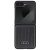 Etui AUDI Synthetic Leather MagSafe do Samsung Galaxy Z Flip 6 Czarny