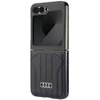 Etui AUDI Synthetic Leather MagSafe do Samsung Galaxy Z Flip 6 Czarny Seria telefonu Galaxy Z