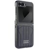 Etui AUDI Synthetic Leather MagSafe do Samsung Galaxy Z Flip 6 Czarny Model telefonu Galaxy Z Flip 6