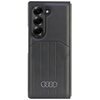 Etui AUDI Synthetic Leather MagSafe do Samsung Galaxy Z Fold 6 Czarny Dominujący kolor Czarny